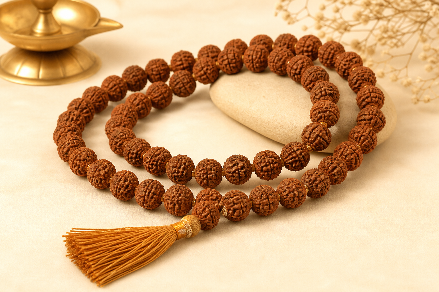 5-Mukhi Rudraksha Mala